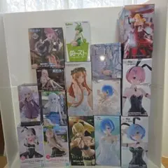 プライズフィギュア③ リゼロ SAO イレイナ 15点セット
