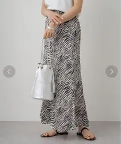 LOUNGEDRESS ゼブラマーメイドスカート