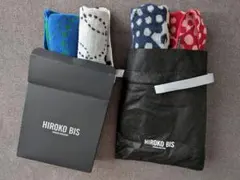 【値下げ】 プレゼント　タオルハンカチ　ミニタオル　箱付　 hiroko bis