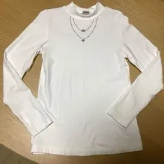 アナスイミニ⭐︎あったか裏微起毛⭐︎ネックレス刺しゅうインナー⭐︎140