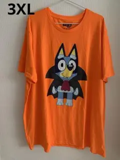 Bluey アニメ Tシャツ パパ　半袖　メンズTシャツ　ハロウィン　3XL