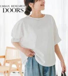 美品❣️アーバンリサーチドアーズ サマシェアタックスリーブプルオーバー ホワイトのサムネイル