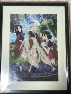魔女の旅々　複製原画　イレイナ 魔女の旅々]描き下ろし複製原画（イレイナ／舞踏会）C106限定ver.