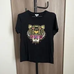 KENZO トラプリント Tシャツ M 黒