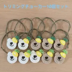 トリミングチョーカー　秋　10本　222 トリミングチョーカー☆秋☆追加可☆ローストダック10本セット - メルカリ