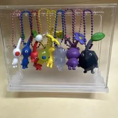 ピクミン ストラップ 9個セット クリアケース入り