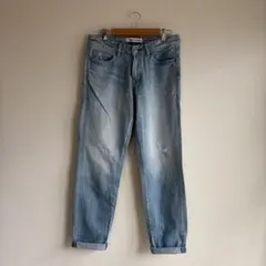 cepo セポ　デニムパンツ　ダメージ加工　レディースM 新品