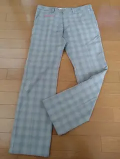 Cutter&Buck 82cm チェック柄ストレッチ