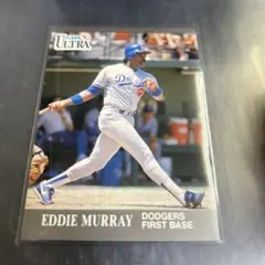 MLB 1991 Fleer Eddie Murray LA Dodgers