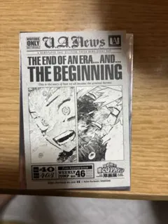 ヒロアカ展　入場特典ステッカー