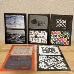SixTONES ステッカーセット 5種