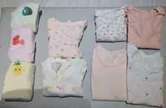 【肌着】女の子♡80㎝ 9枚セット　ユニクロ　　西松屋　赤ちゃん本舗