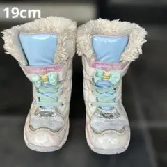 MOONSTAR ムーンスター　防寒ブーツ 19.0cm スノーブーツ