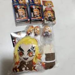 鬼滅の刃　煉獄杏寿郎 ぬいぐるみ・マスコットセット