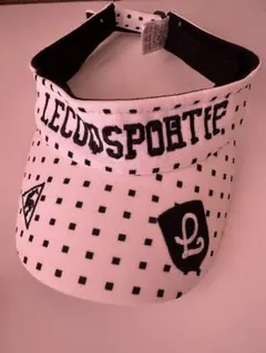 【新品未使用】ルコックスポルティフ Le coq sportif サンバイザー