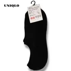未使用品！ UNIQLO ユニクロ スポーツ ベリーショート ソックス ブラック