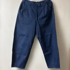 stadio CLAP エコデニムスラウチパンツ　ブルー