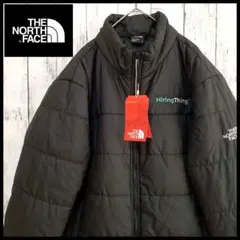 ノースフェイス★中綿ブルゾン XL 企業ロゴ 刺繍ロゴ ダウン タグ付き