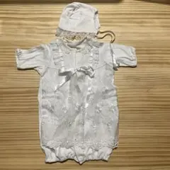 ベビードレス セレモニードレス 帽子付き