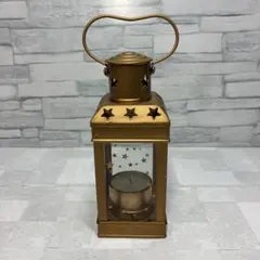 ランタン キャンドルスタンド 星柄 レトロ アンティーク 蝋燭 灯火