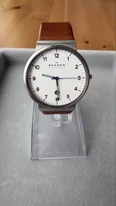 SKAGEN SKW6082 レザー腕時計 スカーゲン 動作品のサムネイル