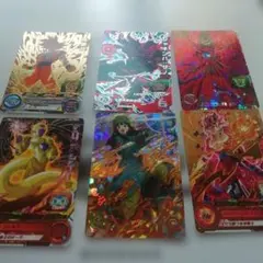 スーパードラゴンボールヒーローズ ゴールデンフリーザ他5枚計6枚セット。