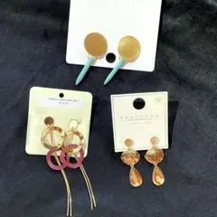 【お譲り】ヴィンテージ風 アクセサリー 欧米風 ピアス