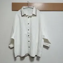 美品】crewre ビッグポケットハイネックブラウス シアー 長袖 - メルカリ