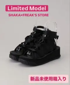 新品未使用【SHAKA】NADEL リボンアップサンダル