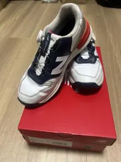 【箱付き】New balance 574 ボア　ゴルフシューズ レディース