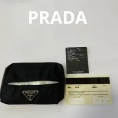 プラダ ティッシュケース ブラック