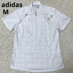 アディダス adidas レディース ゴルフウェア ジップアップ ポロシャツ