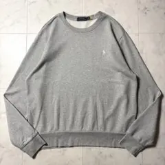 ポロラルフローレン 半袖スウェット QRタグ メンズL SSCNM11 美品