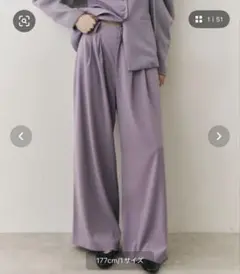 新品 J1U by LA BELLE ETUDE クラシカルツータックGパンツ