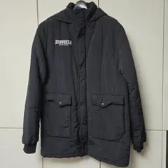 JOGARBOLA ハーフコート　黒　160 ジョガボーラ JOGARBOLA⁄ジョガボーラロゴ 中綿 ハーフコート