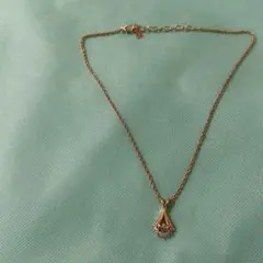 ニナリッチ(Nina Ricci) ネックレス NRロゴ ストーン付きのサムネイル