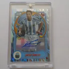 Topps Argentina Filetado Javier Zanetti
