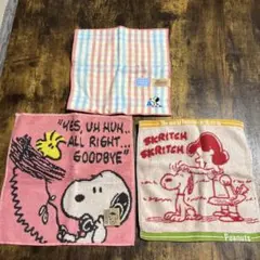 ★新品★スヌーピー ハンカチセット 3枚