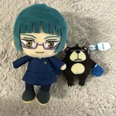 ♡呪術廻戦♡禪院真希chibiぬいぐるみ＆ラウンドワン限定ツカモトマスコット♡