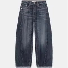ZARA リラックスバレルフィットデニムパンツ 38 新品 カーボン ZARA 