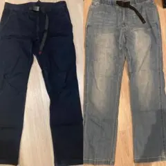 GRAMICCI Lサイズ デニムパンツ 2色セット