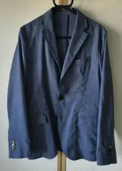 VAN JACKET リネンコットン ジャケット ネイビー - メルカリ