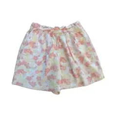UNIQLO　花柄 ハーフパンツ　120