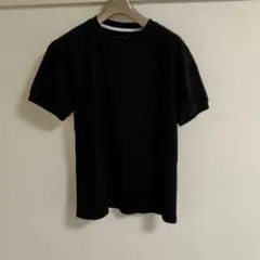 クルーネック 半袖Tシャツ ブラックのサムネイル
