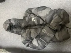 迷彩 ダウンジャケット