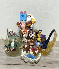 ワンピース 積みヴィネ フィギュア 麦わら海賊団 麦わらの一味