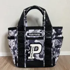 PEARLY GATES マルチチェック カモ柄カートバッグ　ゴルフ　カモフラ