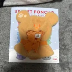 ディズニーストア シークレット ポンチョ オレンジ