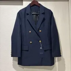 Ladylike 金ボタン ジャケット ブレザー 紺ブレ 1125