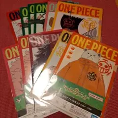ワンピース　一番くじ　J賞　クリアファイル&ステッカー　11点まとめ売り
